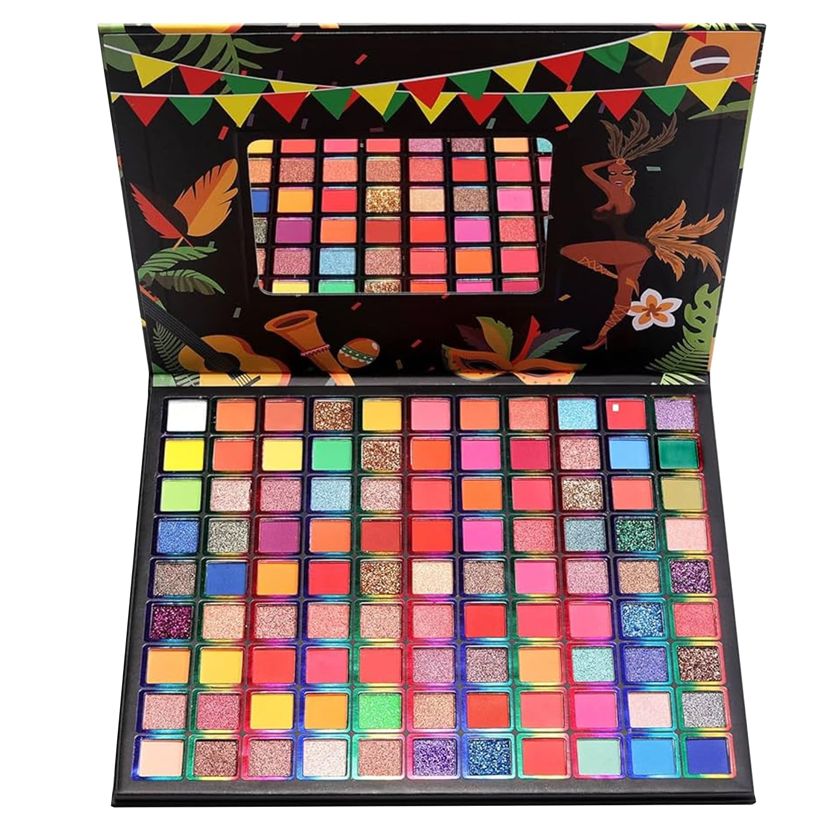 PPPanYiDi palette front open showing 99 colors and organized layout for selection ease