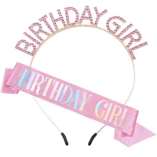 PQRUU front packaging pink set showing complete birthday trio and festive look