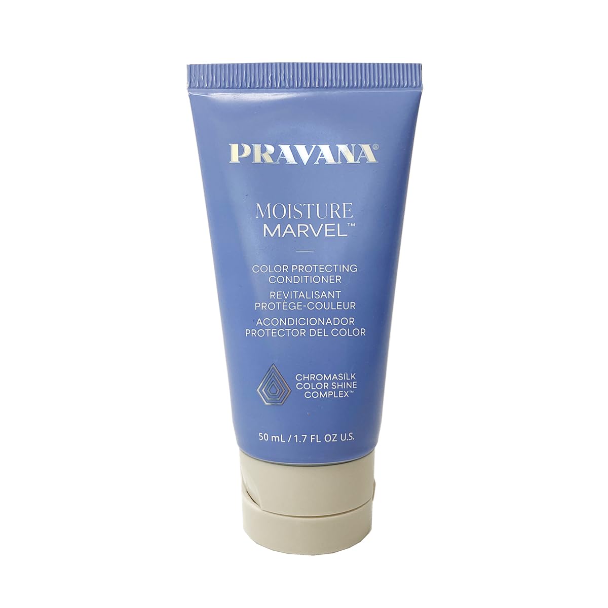 Pravana front packaging showing bottle and label benefits