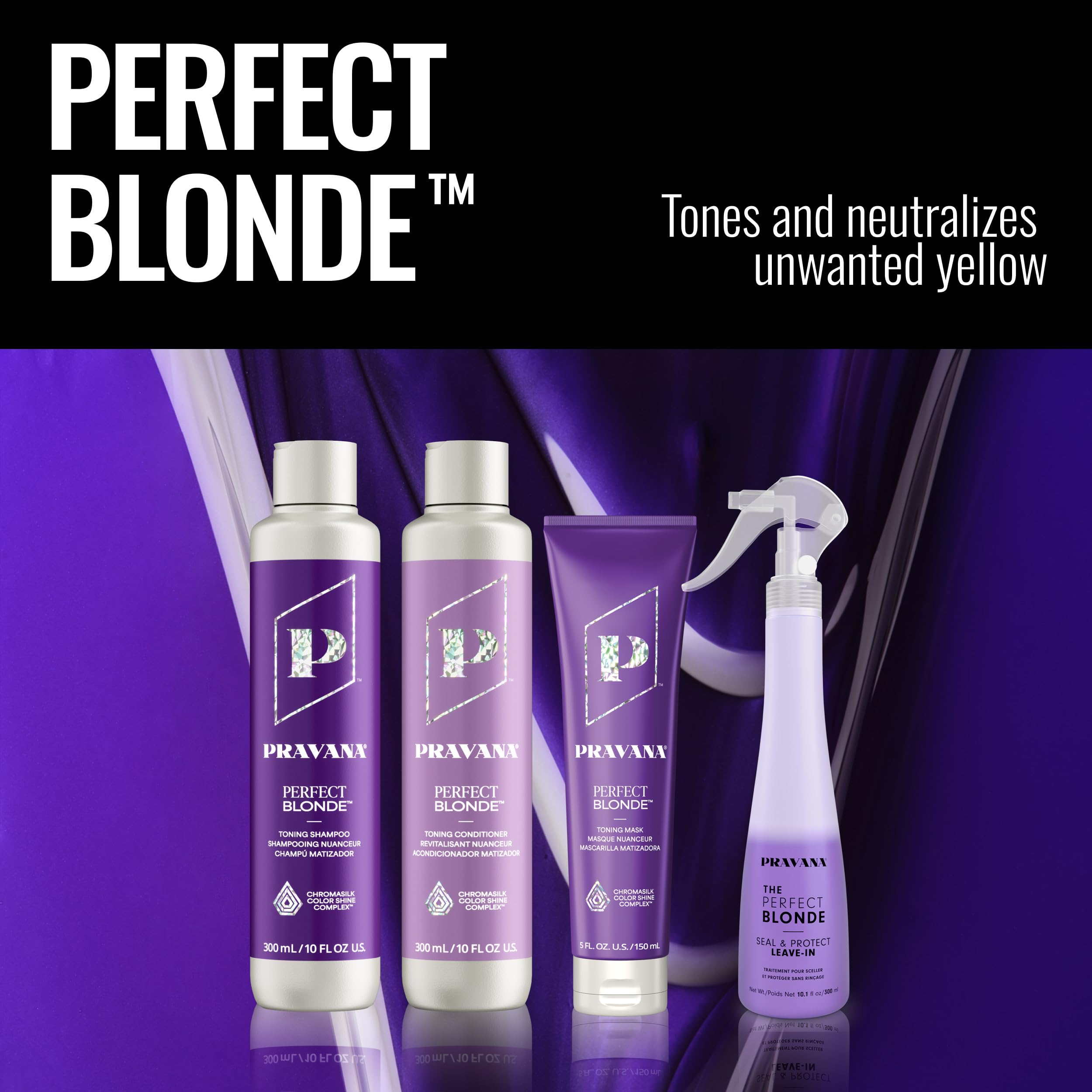 Person applying Pravana shampoo in shower, illustrating at-home toning routine