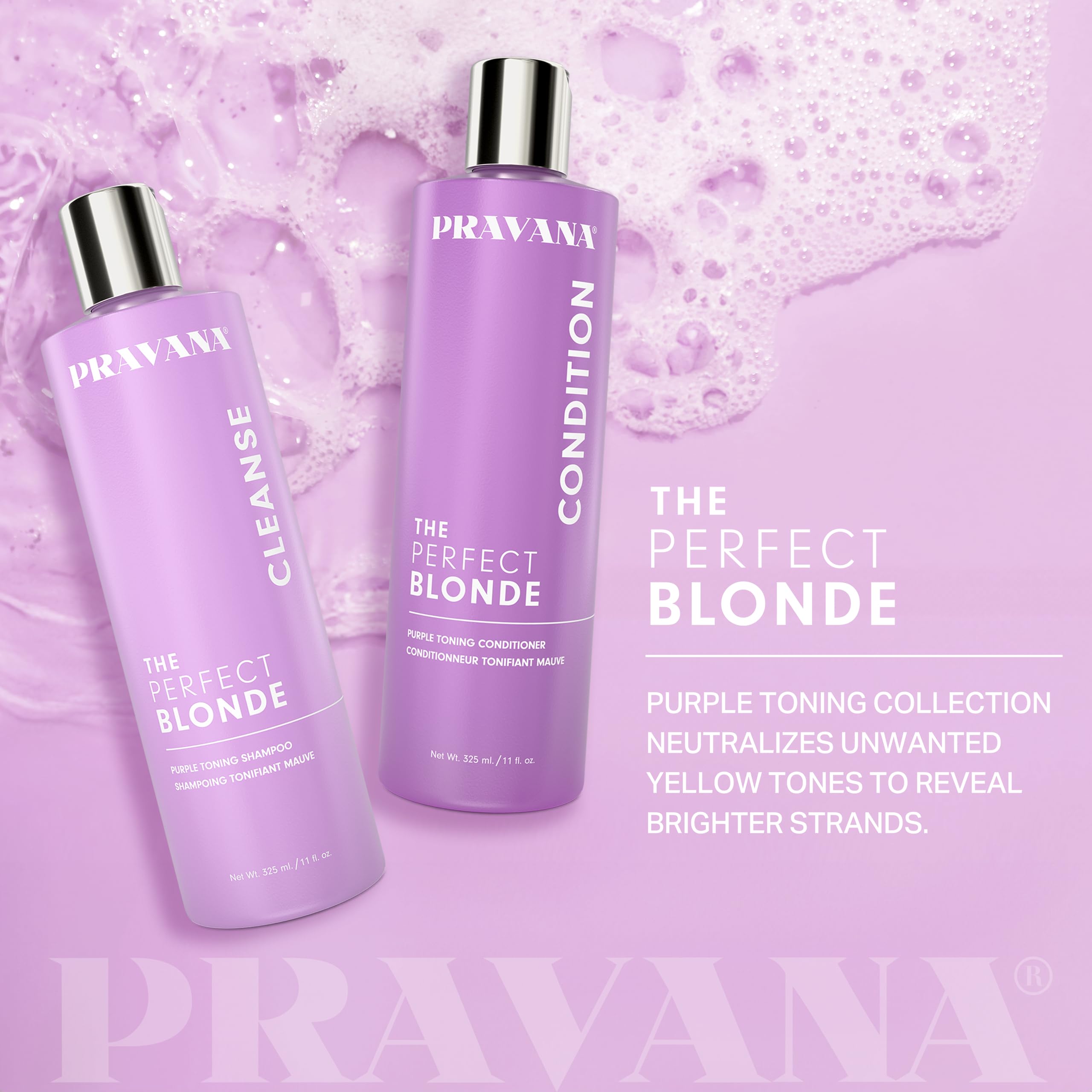 PRAVANA 2 fl oz bottle next to a ruler to show compact travel-friendly size