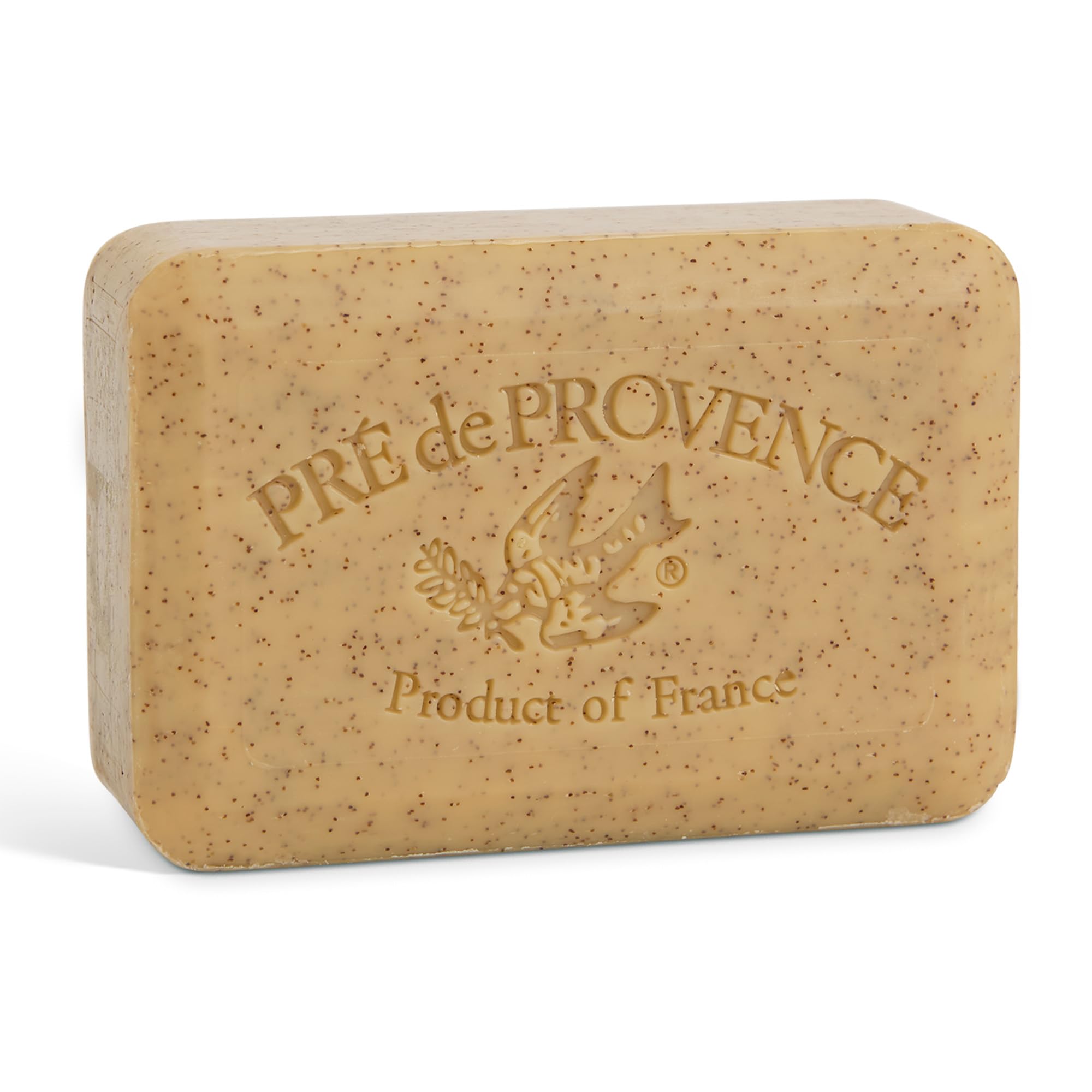 Pre de Provence front packaging showing honey almond soap and luxe presentation