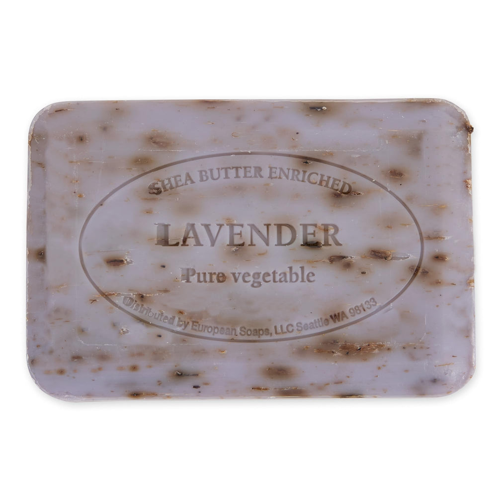Pre de Provence lather in hand demonstrating creamy foam and gentle cleansing benefit