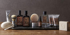Pre de Provence soap cube label detail showcasing No.63 fragrance information