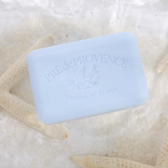 Pre de Provence label close-up displaying ingredients and French-made origin