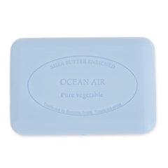 Pre de Provence soap lather in hand demonstrating creamy moisturizing foam
