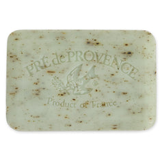 Pre de Provence close-up of quad-milled soap texture highlighting smoothness