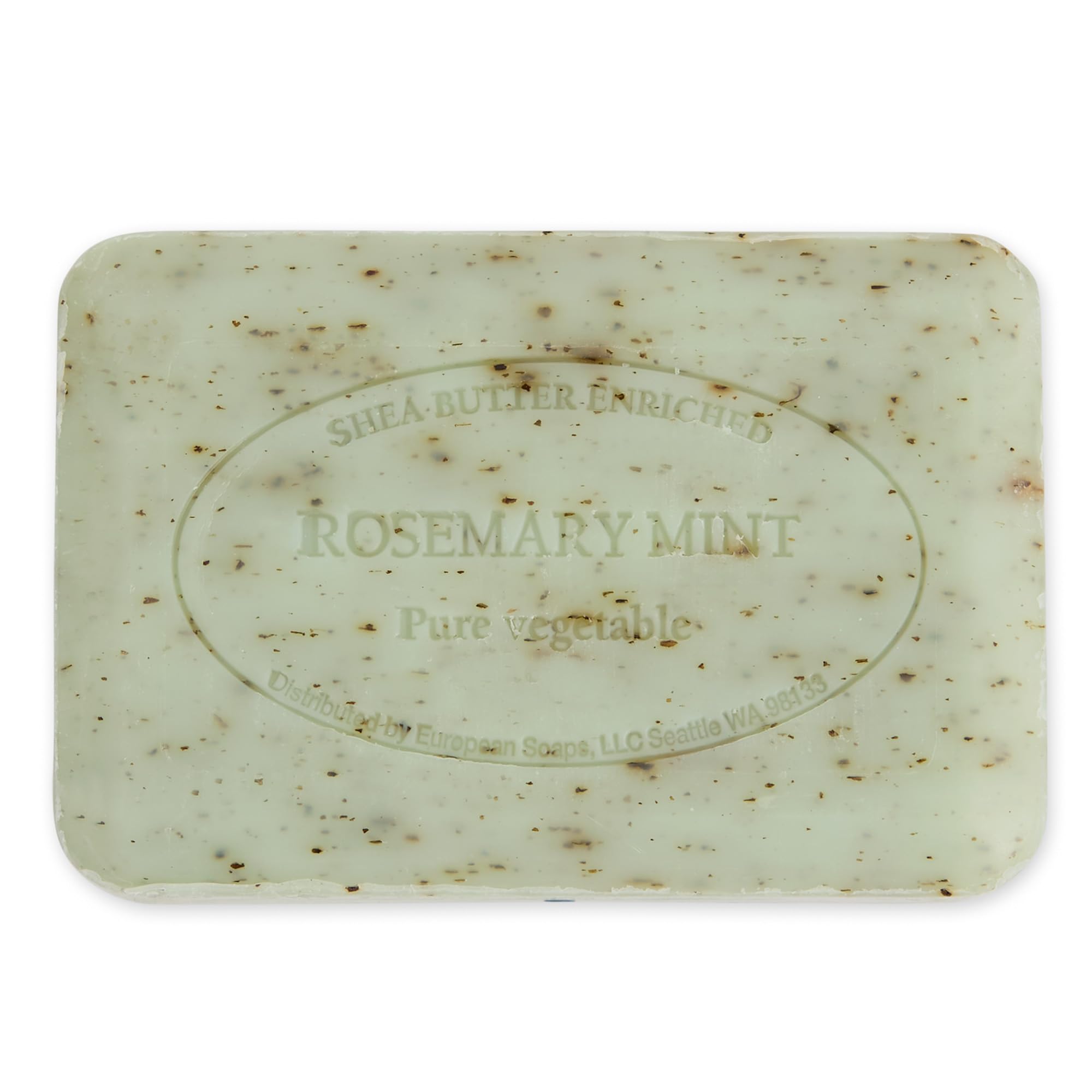 Pre de Provence rich lather on hand demonstrating creamy moisturizing foam