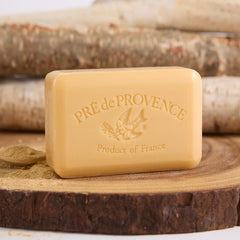 Pre de Provence sliced bar revealing dense interior and long-lasting composition