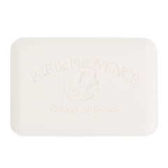 Pre de Provence bar side profile demonstrating dense quad-milled composition