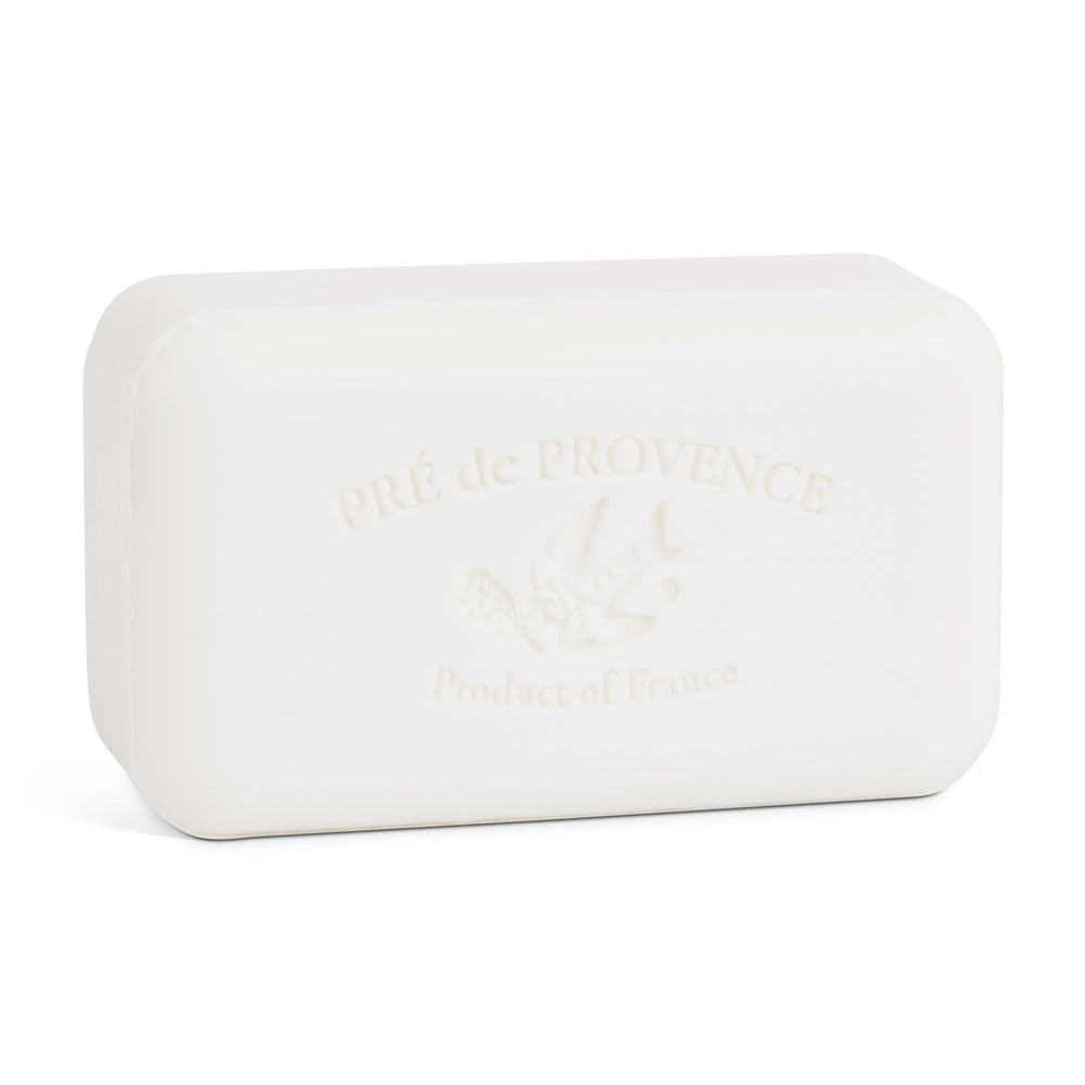 Pre de Provence front packaging showing sea salt scent and luxury presentation