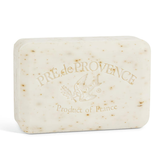 Pre de Provence bar front packaging showing floral design and weight providing elegant gifting