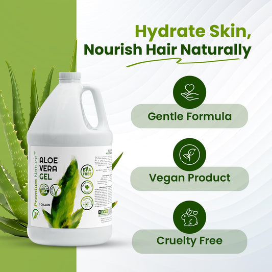 Premium Nature clear gel texture closeup highlighting smooth absorbency