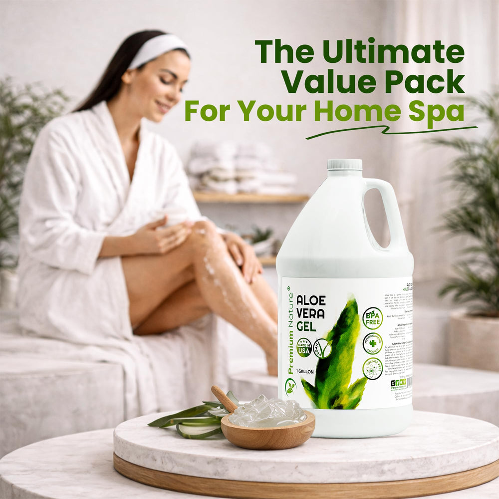 Premium Nature scalp application illustrating soothing hydration for hair