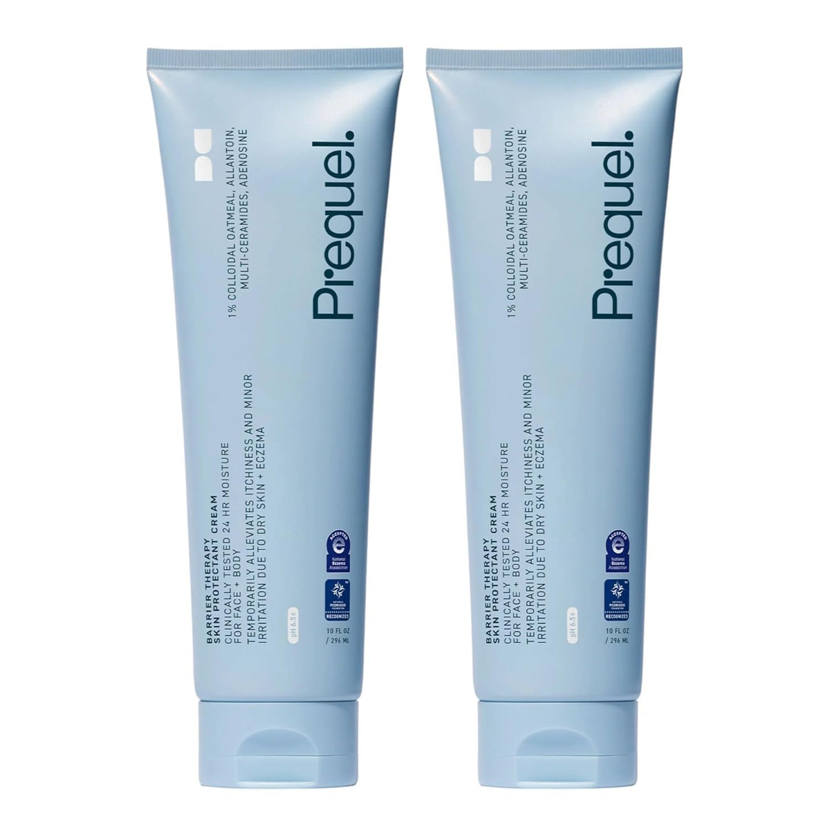 Prequel front packaging 2-pack showing product benefits and clean design