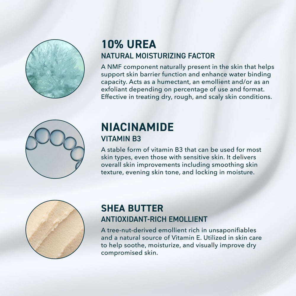 Prequel cream texture swirl showing smooth, moisturizing consistency