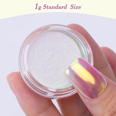 Pretty Diva powder close-up texture revealing ultra-fine particles and smooth finish
