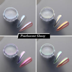 Pretty Diva powders top-down open display and sponge applicators showing range