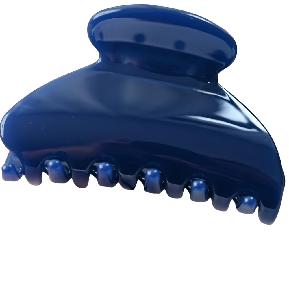 Prettyou dark blue side profile highlighting clip thickness and curve