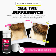 Prime Look wax stick open twist-up detail revealing solid balm for precise application