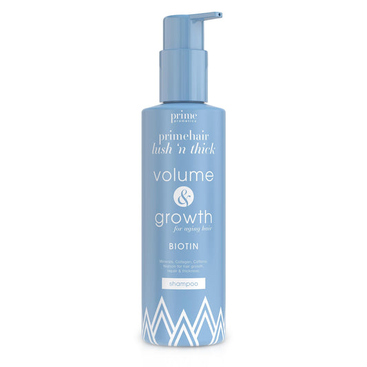 PRIME PROMETICS bottle front view showing label and volumizing benefit
