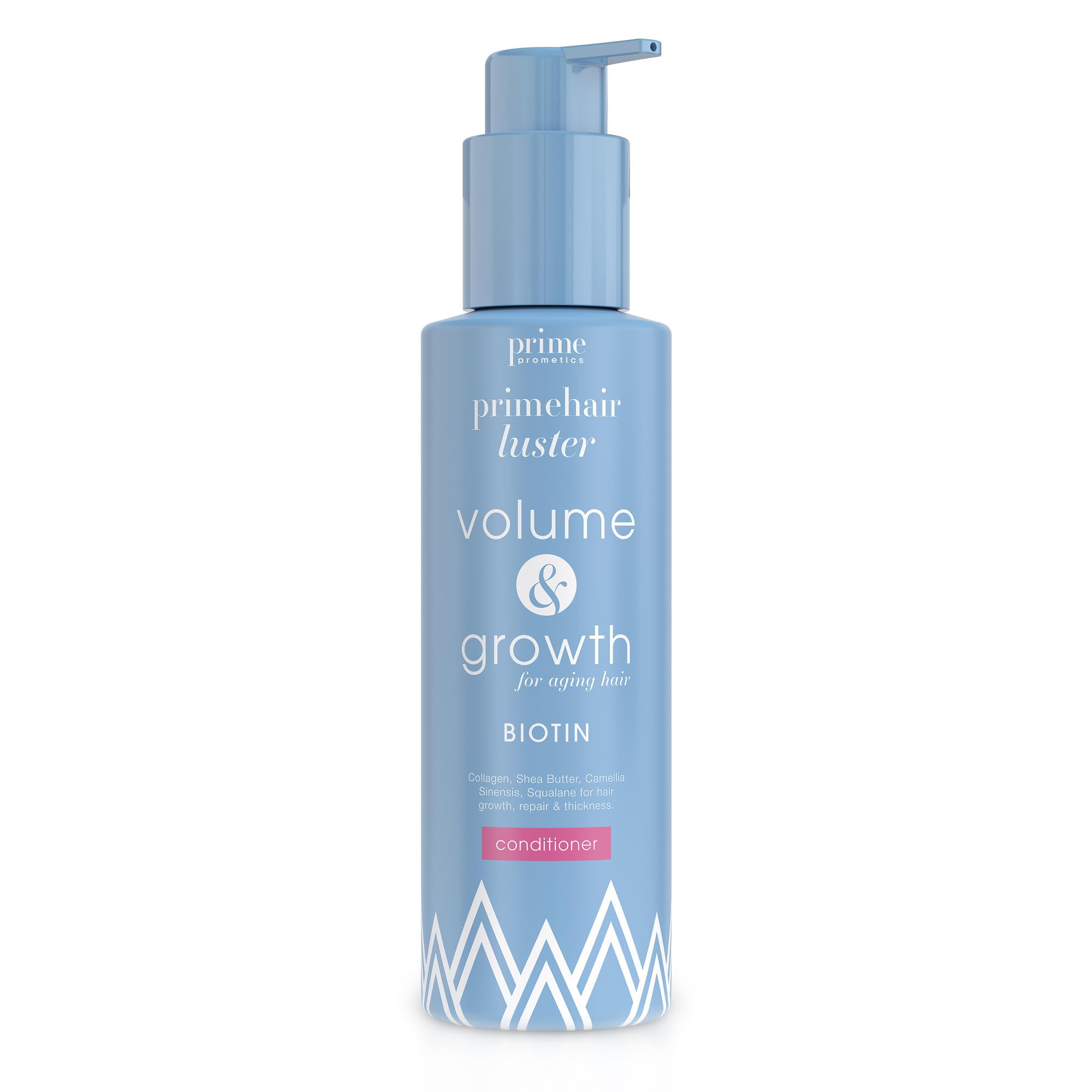 PRIME PROMETICS PrimeHair Luster front bottle showing packaging and benefits
