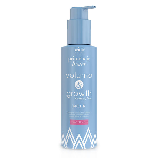 PRIME PROMETICS PrimeHair Luster front bottle showing packaging and benefits