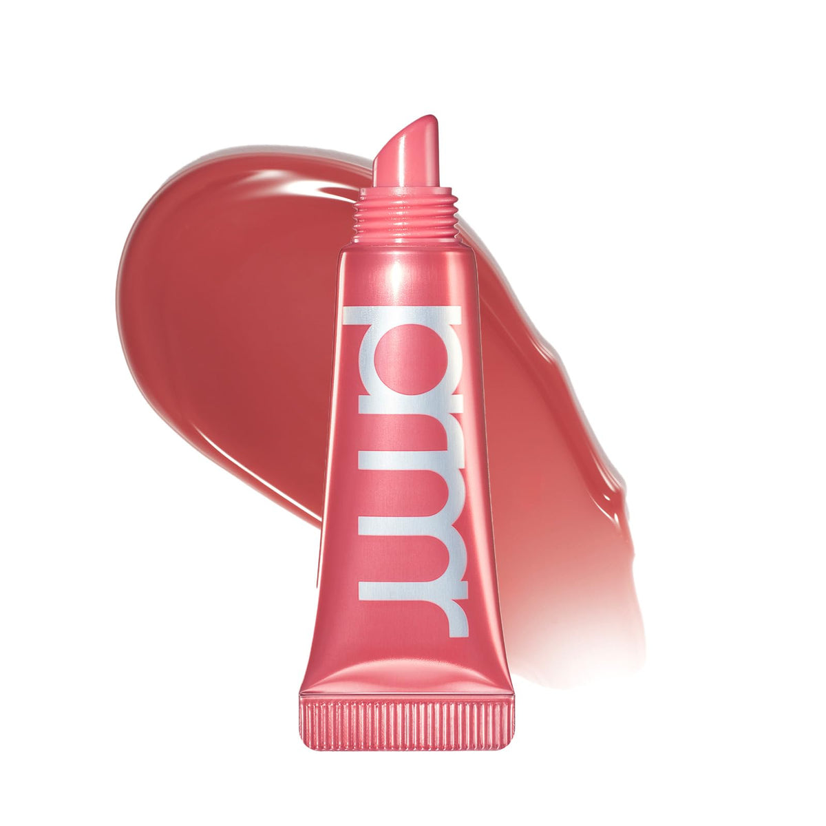 Primera PRMR tube front view showing rosy tinted serum and glossy finish