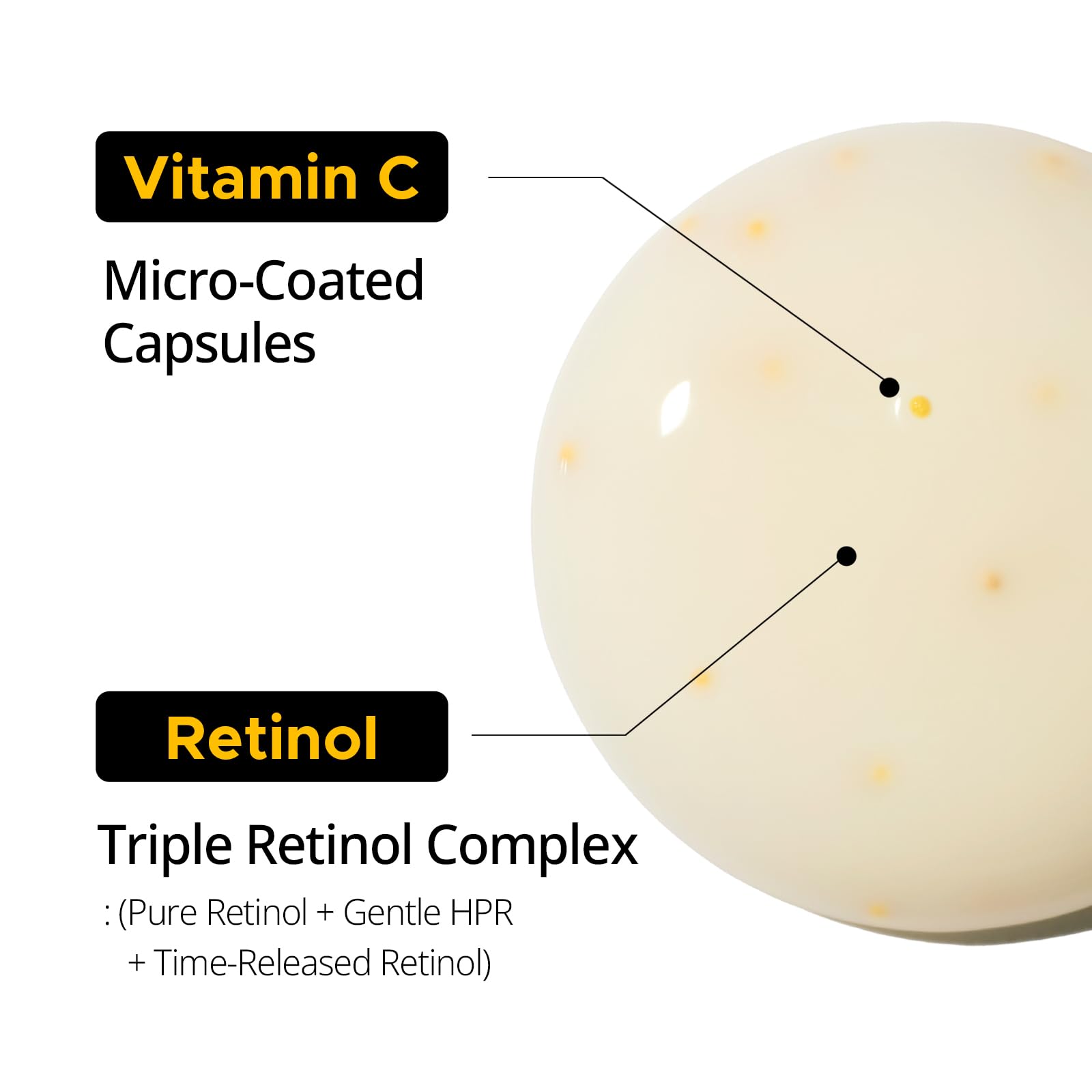 PRIMERA close-up of vitamin C capsule highlighting concentrated antioxidant delivery