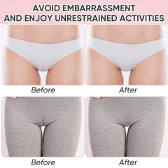 PRISESSA concealer worn under tight jeans demonstrating unseen lines benefit