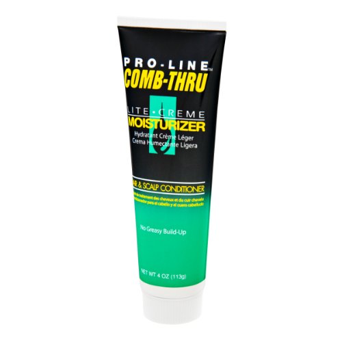 Pro-Line cream texture close-up showing silky consistency for easy detangling