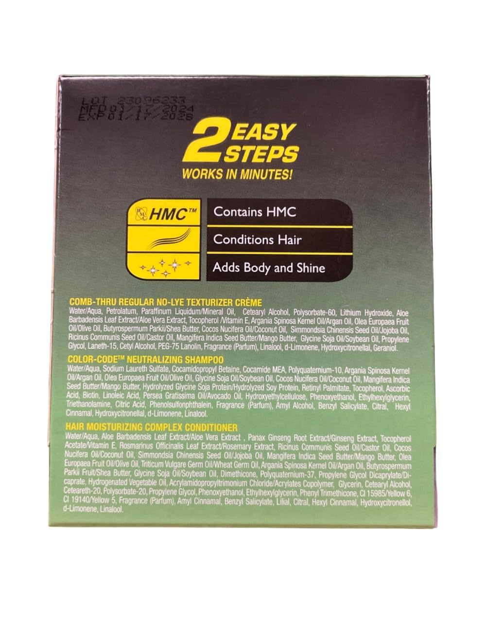 Pro-Line Comb-Thru cream texture close-up displaying smooth consistency for easy combing