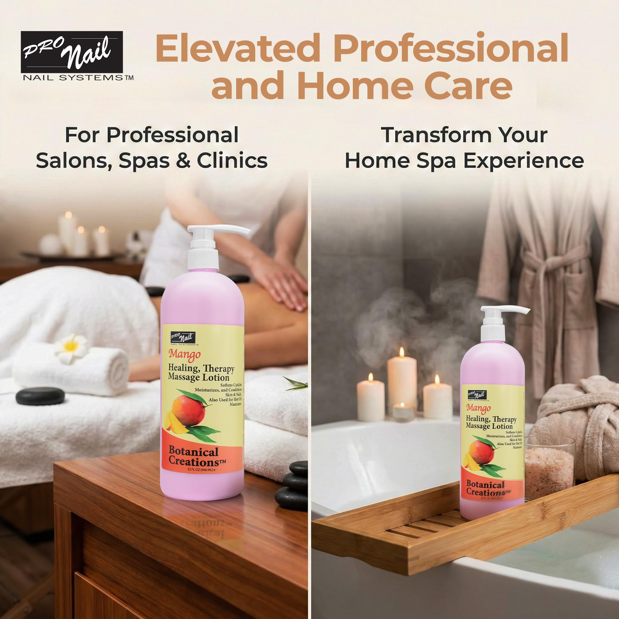 PRO NAIL on bathroom shelf in lifestyle scene promoting daily self-care