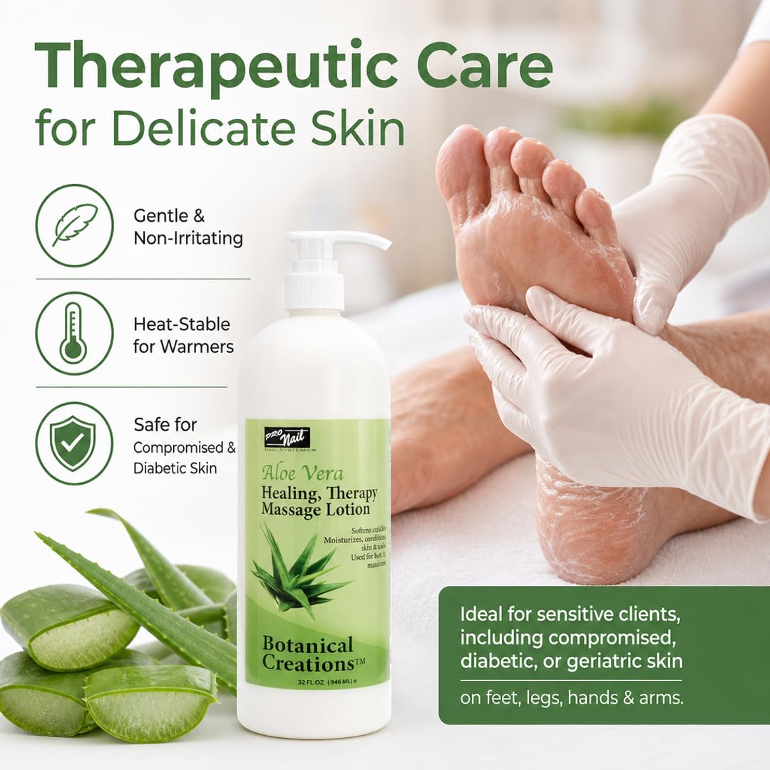 PRO NAIL used by technician providing controlled, long-lasting massage glide