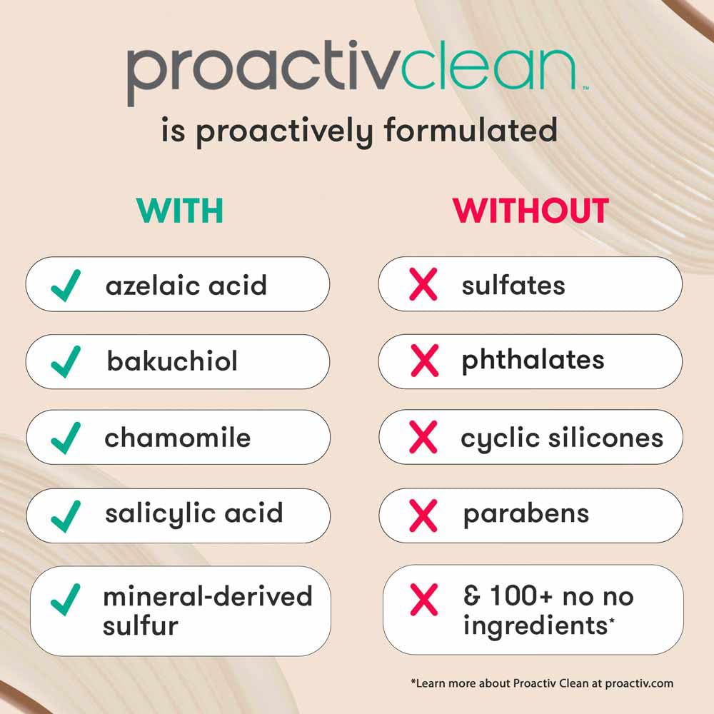 proactiv Mineral Acne Cleanser pump close-up shows gentle cleanser and benefits