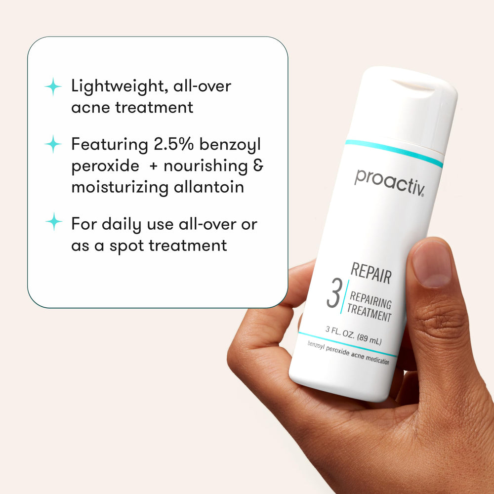 Proactiv pump dispensing serum for controlled application