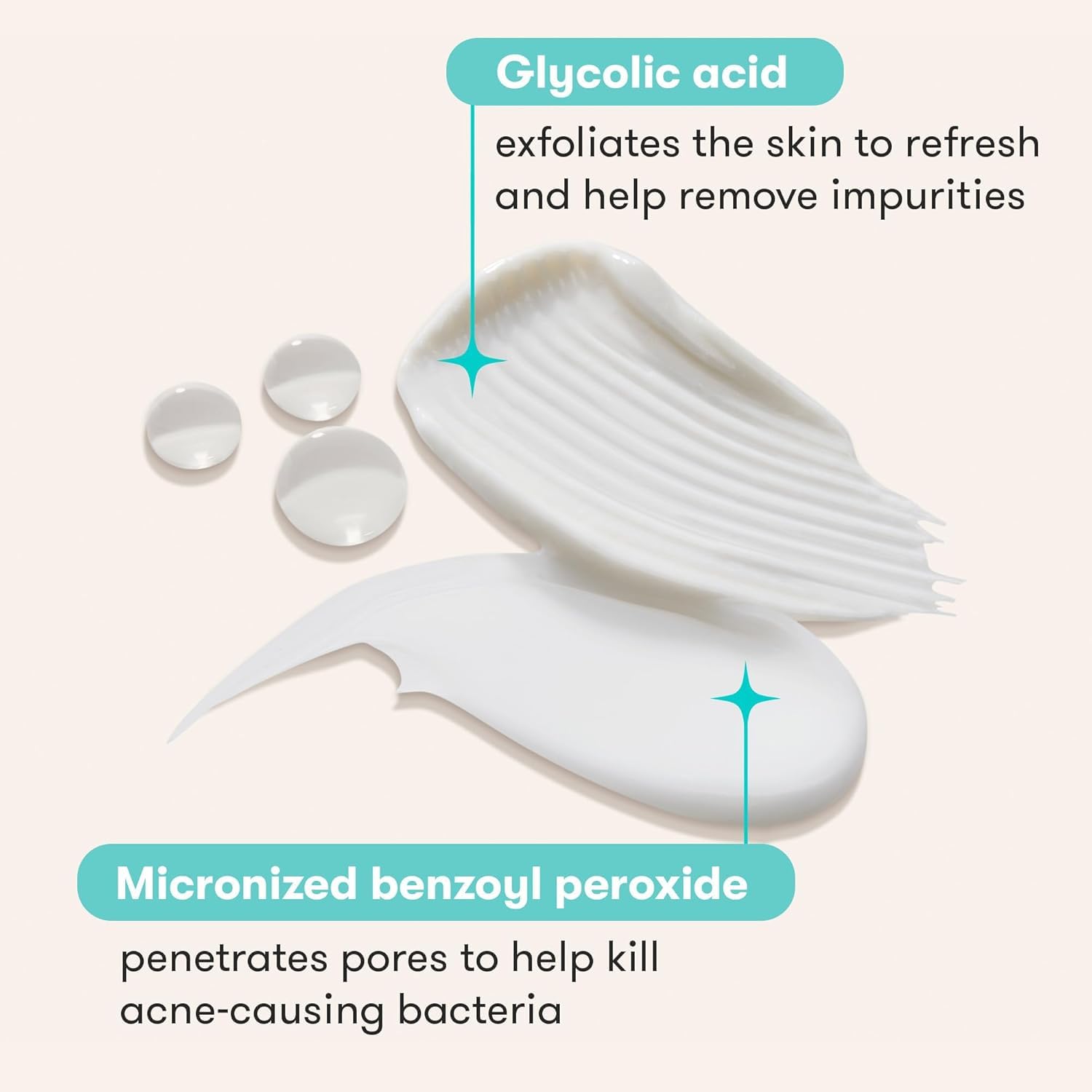 Proactiv Repairing Treatment cream texture on fingertip for targeted care