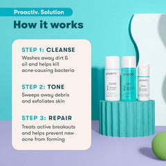 Proactiv Revitalizing Toner bottle label visible for refresh and balance