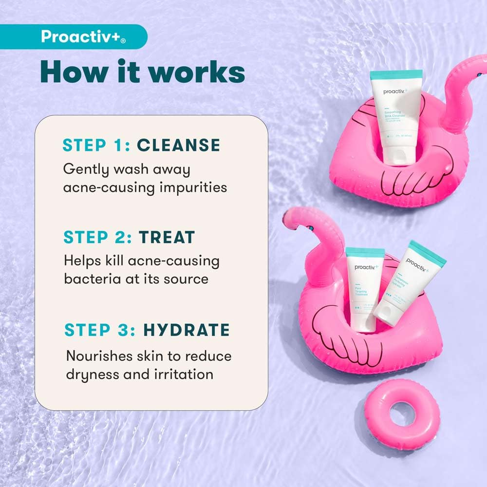 Proactiv benzoyl peroxide treatment application on fingertip for targeted results