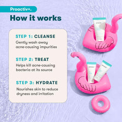 Proactiv benzoyl peroxide treatment application on fingertip for targeted results