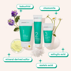 proactiv Zits Happen patches applied to a cheek to hide and help heal blemishes