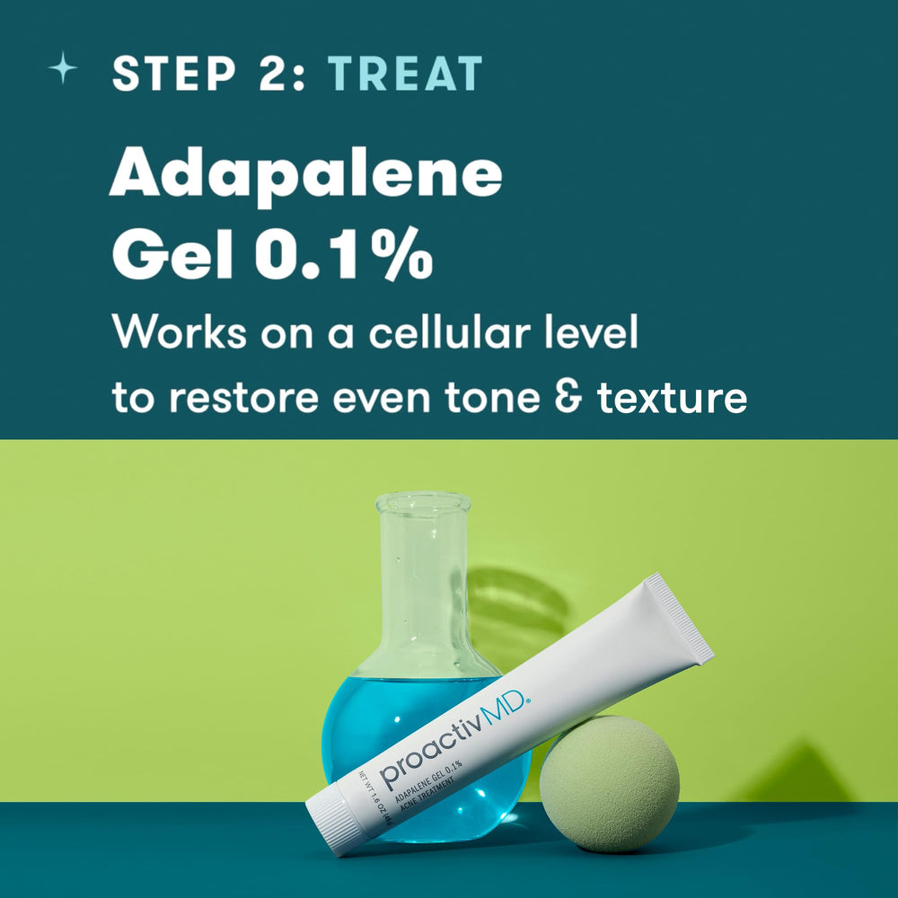 ProactivMD adapalene gel close-up texture for targeted blemish care