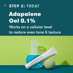 ProactivMD adapalene gel close-up texture for targeted blemish care