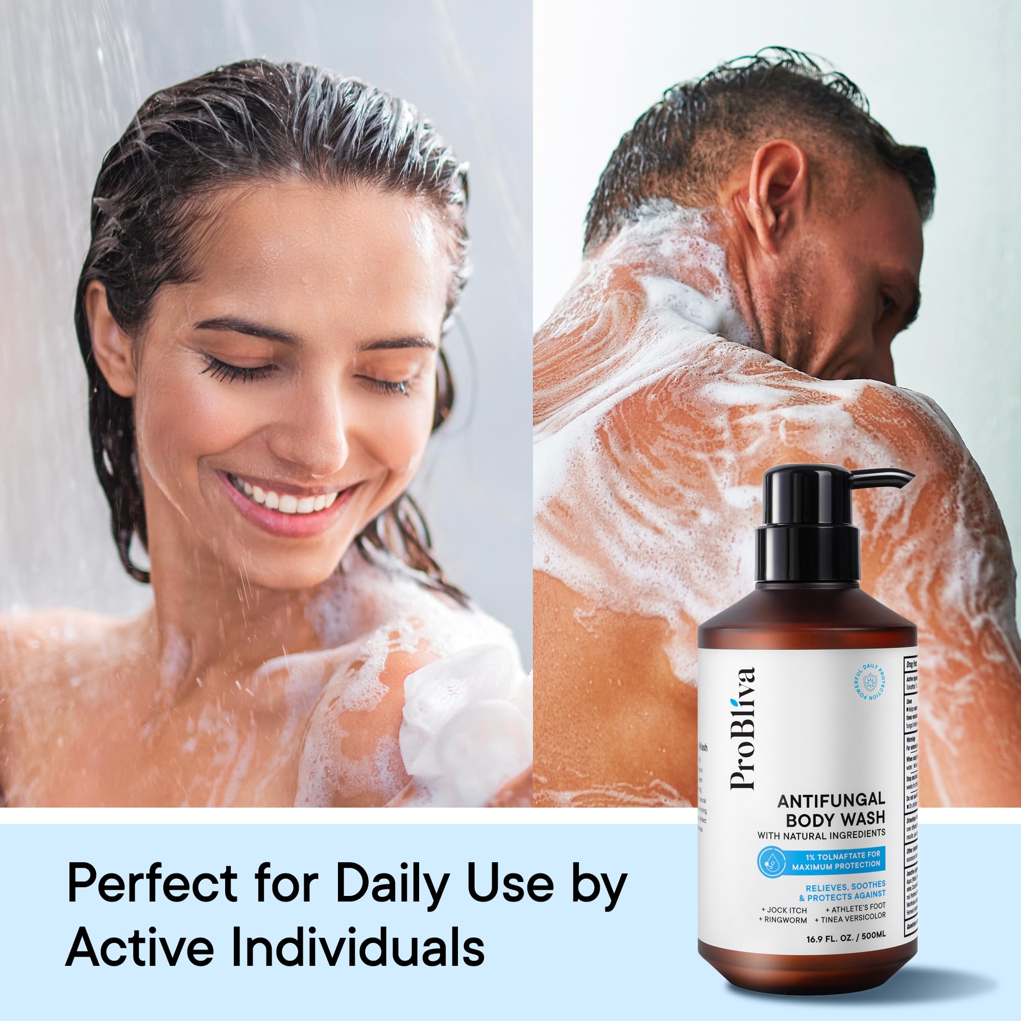 ProBliva gel texture close-up highlighting smooth lather and clarity