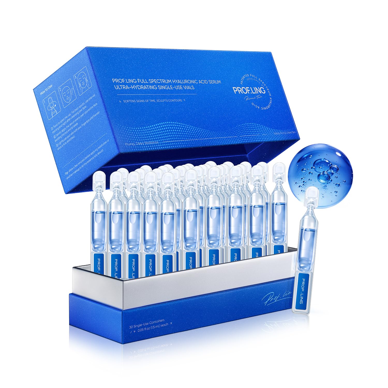 PROF.LING front packaging showing vial box and brand for clear product identification