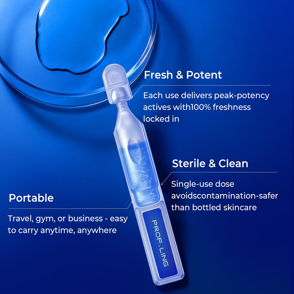 PROF.LING used after microneedling in clinic scene to show calming and repair support