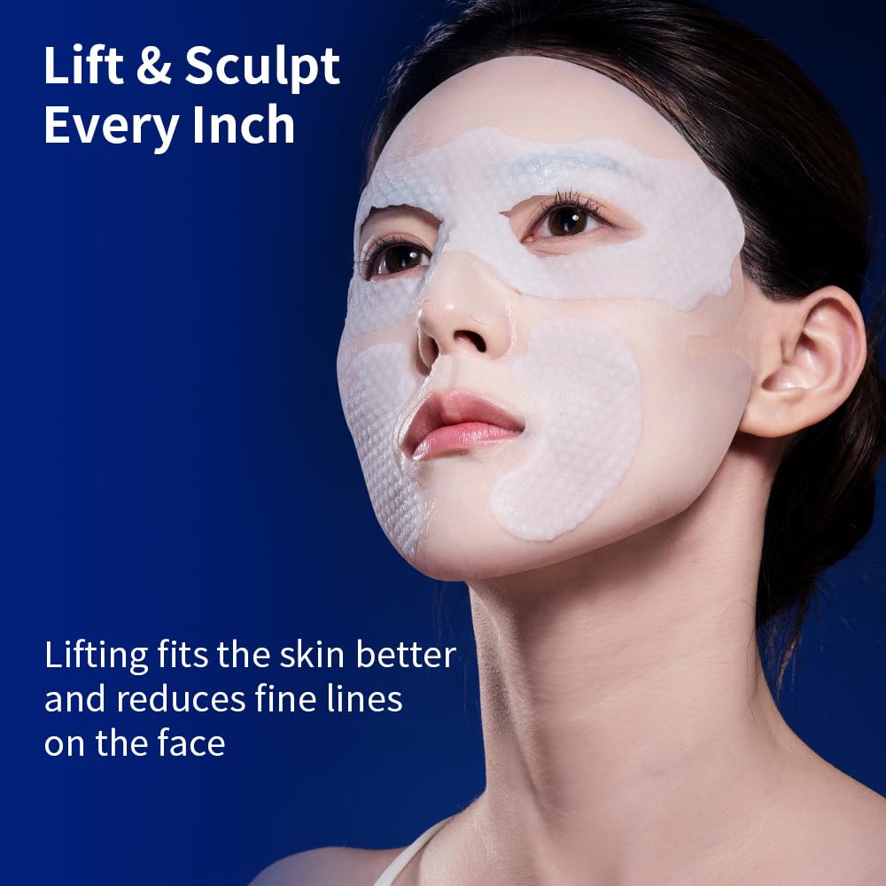 PROF.LING sheet mask close-up texture displaying fit and edge comfort