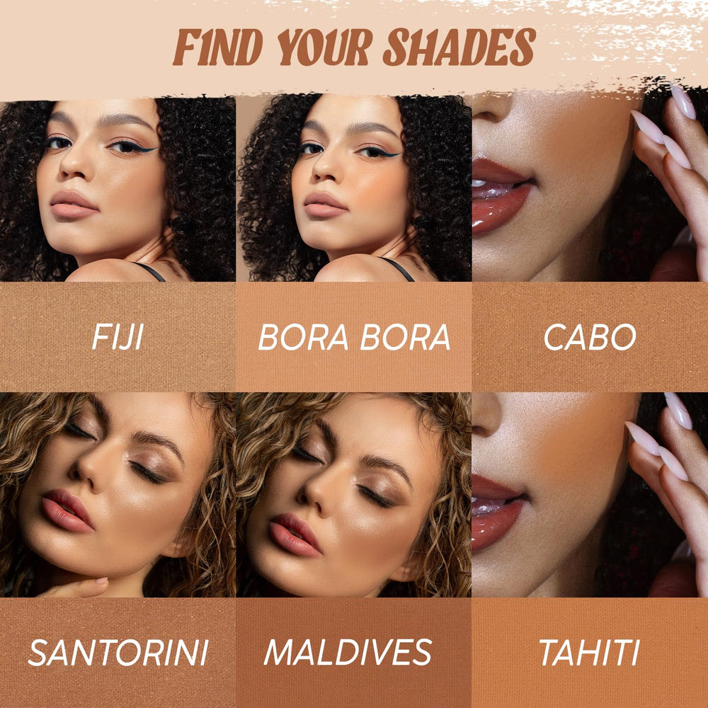 Profusion close-up powder texture highlighting smooth blendability and soft finish