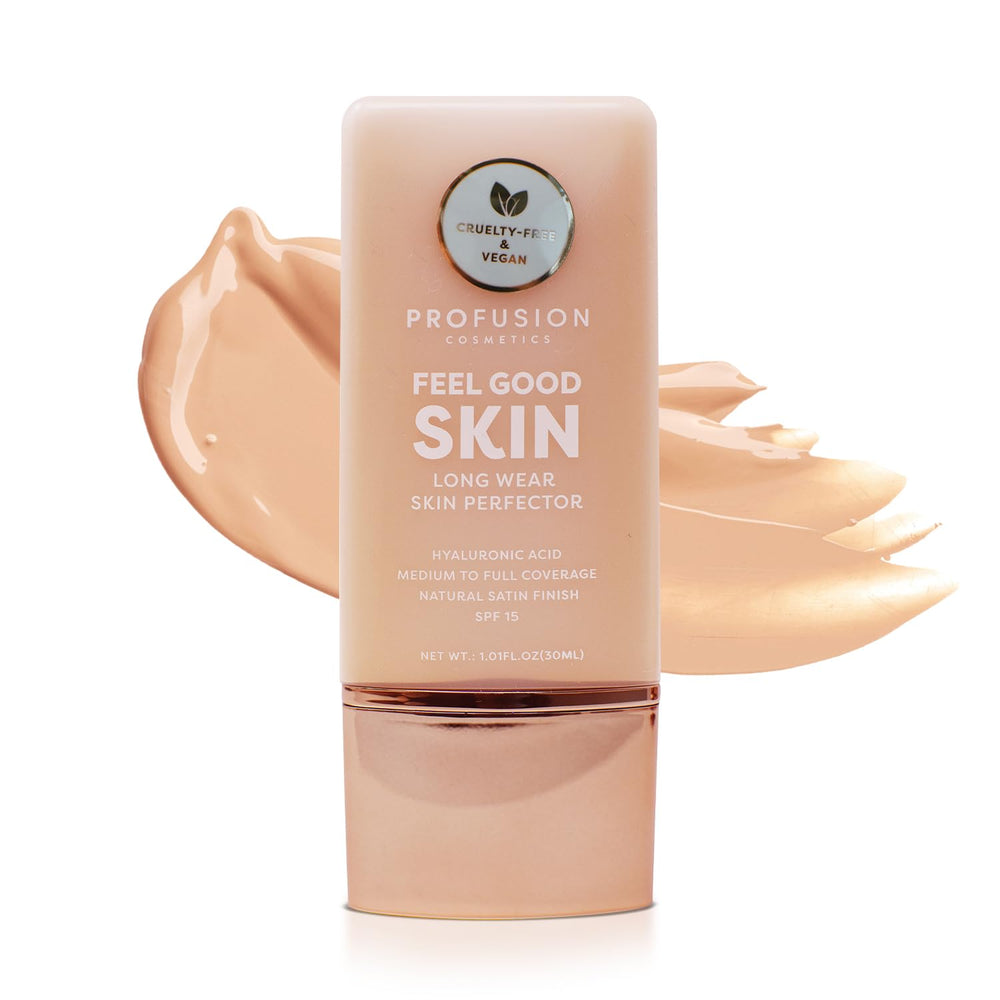 Profusion Cosmetics front packaging showing Fair 3 shade and benefits