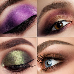 Profusion Cosmetics open palette flat lay displaying all 35 shades for easy selection